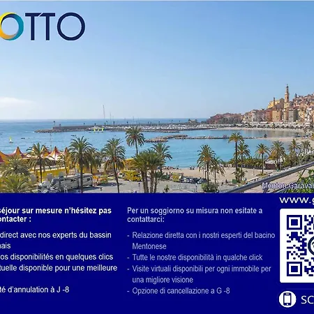 Rénové Avec Balcon Et Garage En Plein Cœur De - Fr-1-196-375 Apartamento Menton